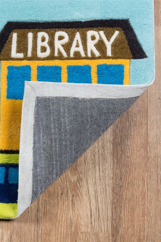 Contemporary LMOJULMJ12 Area Rug - Lil Mo Whimsy Collection 
