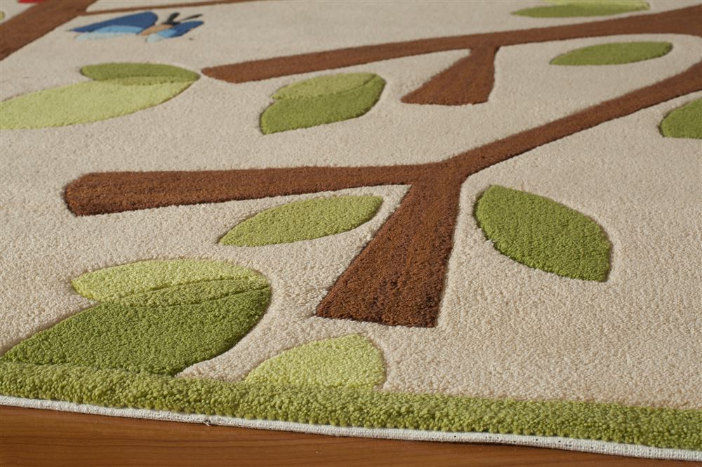 Contemporary LMOJULMJ53 Area Rug - Lil Mo Whimsy Collection 