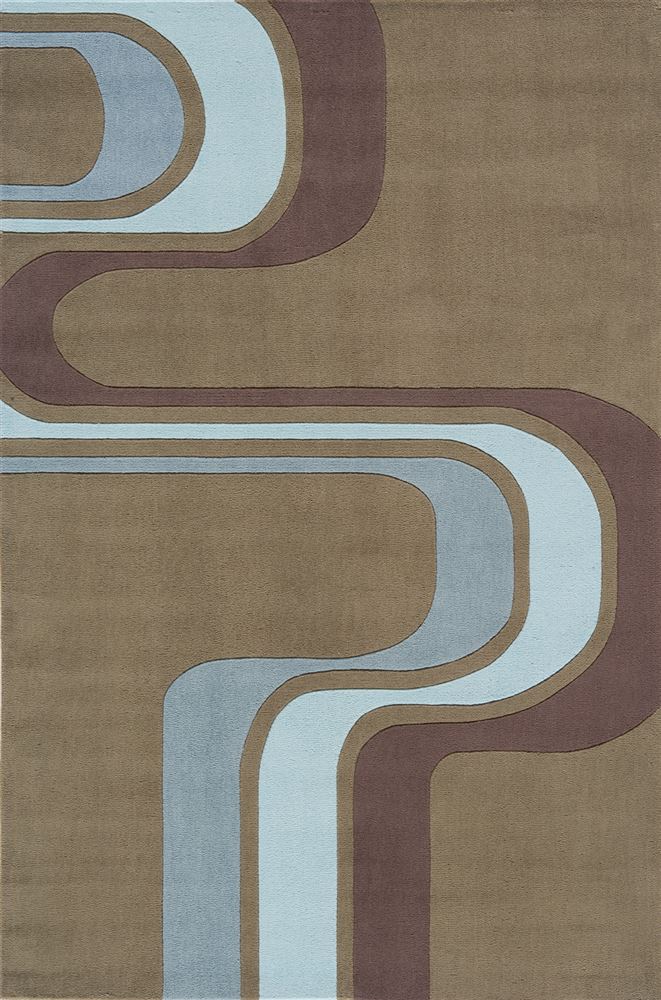 Contemporary Lmotwlmt-2 Area Rug - Lil Mo Hipster Collection 