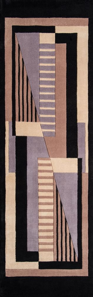 Contemporary NEWWANW-06 Area Rug - New Wave Collection 
