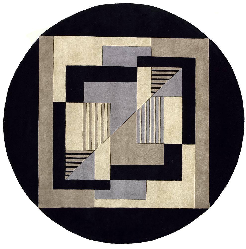 Contemporary NEWWANW-06 Area Rug - New Wave Collection 