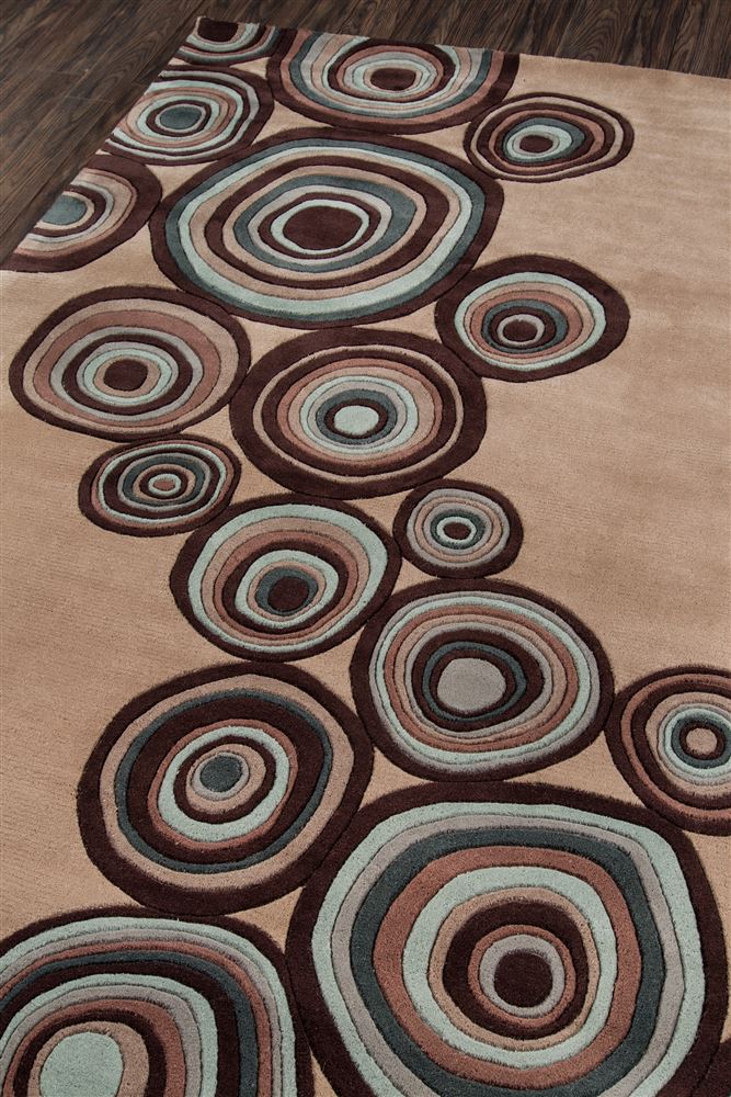 Contemporary NEWWANW120 Area Rug - New Wave Collection 