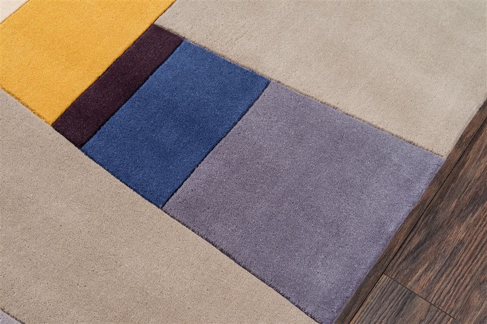 Contemporary NEWWANW-23 Area Rug - New Wave Collection 