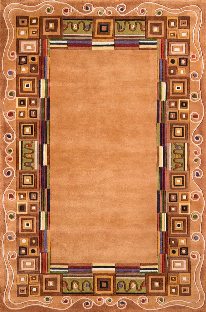 Contemporary NEWWANW-34 Area Rug - New Wave Collection 